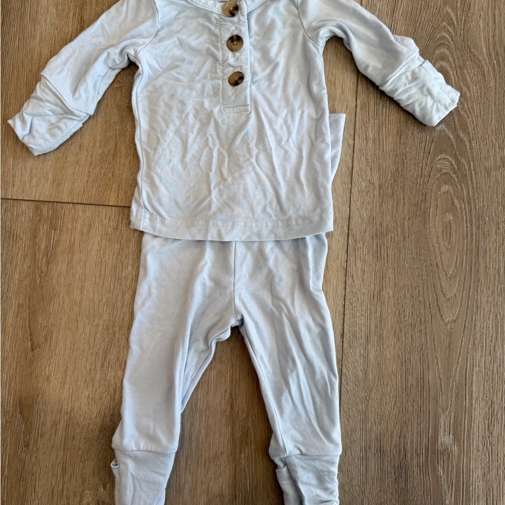Caden Lane Bamboo Set - Ice Blue NB